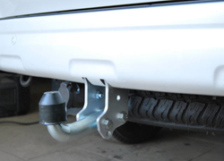 Фаркоп оцинкованный Galia T065A для Toyota Land Cruiser Prado 2003-2009, 2009-, Lexus GX 470 2003-2009, GX 460 2009-(паспорт и сертификат в комплекте)(без электрики)