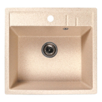 Мойка ML-GMS121 СТАНДАРТ прямоугольная, бежевый (328), 555*495*190мм