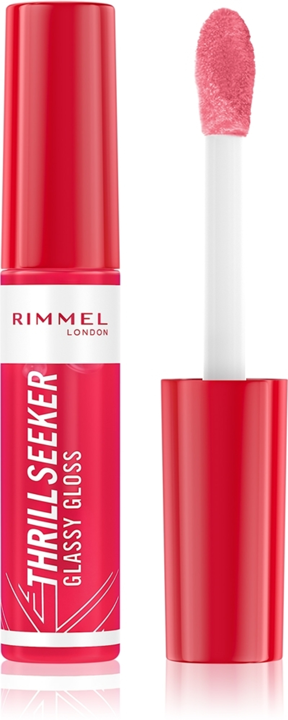 Rimmel Thrill Seeker Glassy Gloss - Объёмный блеск для губ, 10 ml