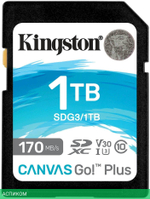 Карта памяти Kingston Canvas Go! Plus SDXC 1TB (SDG3/1TB)
