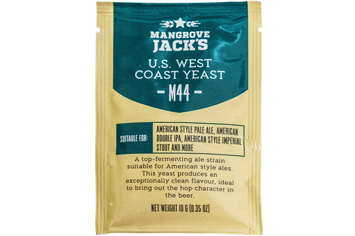 Дрожжи пивные Mangrove Jack "US West Coast" M44, 10гр.
