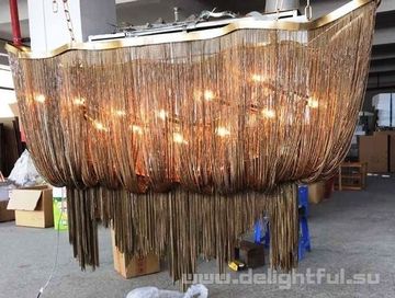 Люстра Terzani Atlantis  by B. Baylar ( 150 cm , copper )