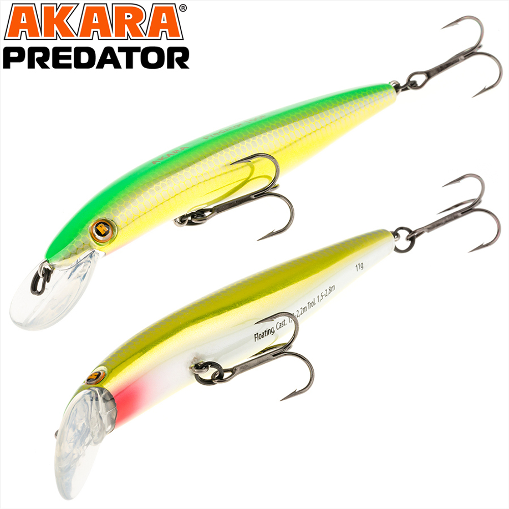 Воблер Akara Predator 85F 8 гр. (2/7 oz 3,4 in) A29