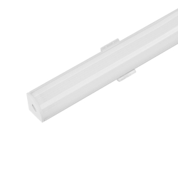 Профиль с экраном ARH-KANT-H16-2000 ANOD+OPAL (Arlight, Алюминий) 036770