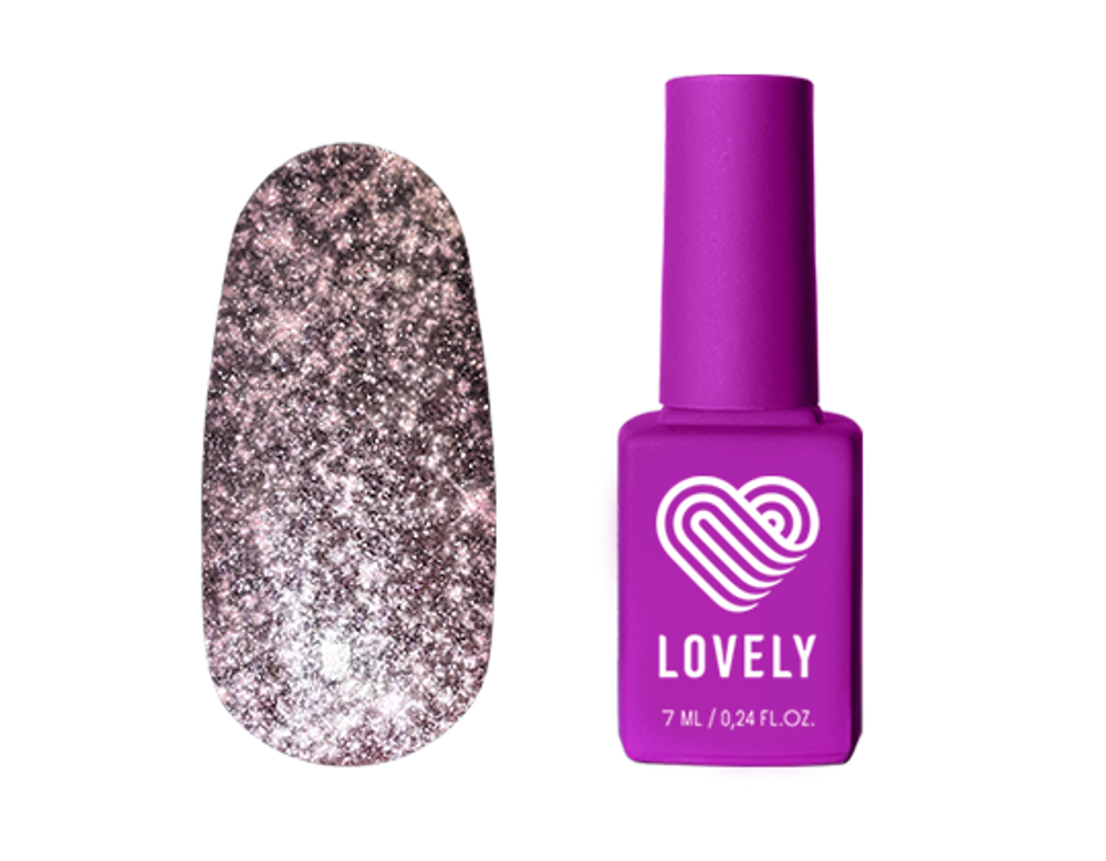 LOVELY База высокопигментированная CB28 (светоотражающий), 7 ml