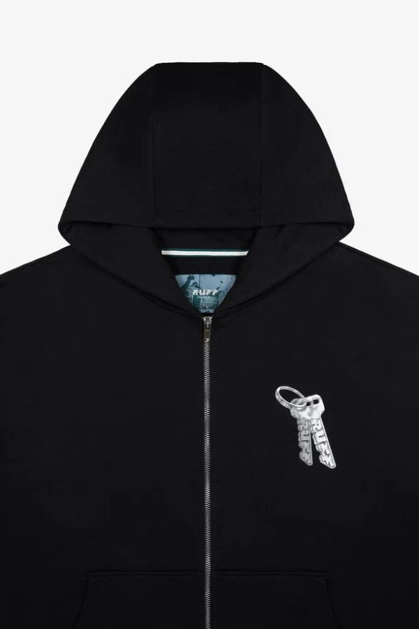 Худи Оверсайз Master-key черное - фото 4