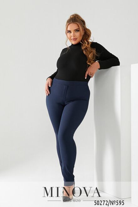 Брюки 595-синий Minova Фото 2