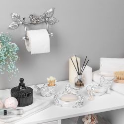 Мыльница Птичка Терра Белый