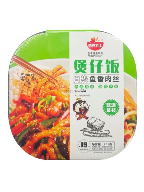 Саморазогревающийся рис Shandong Свинина и рыба 265 г
