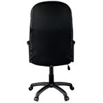 Кресло руководителя Helmi HL-E85 "Graphite", ткань TW черная/серая, мягкий подлокотник