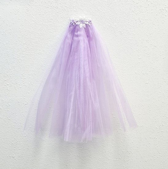 Мини фата коралловая SvetikFantasy "Для девичника" №5613.135