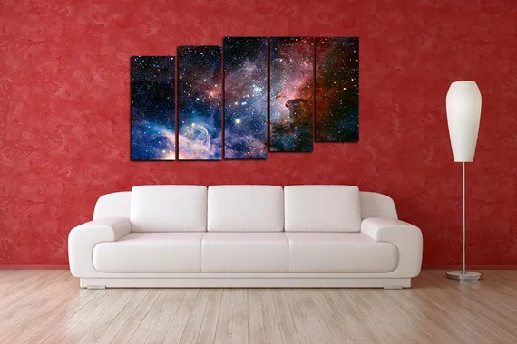 Модульная картина "Туманность звезд"