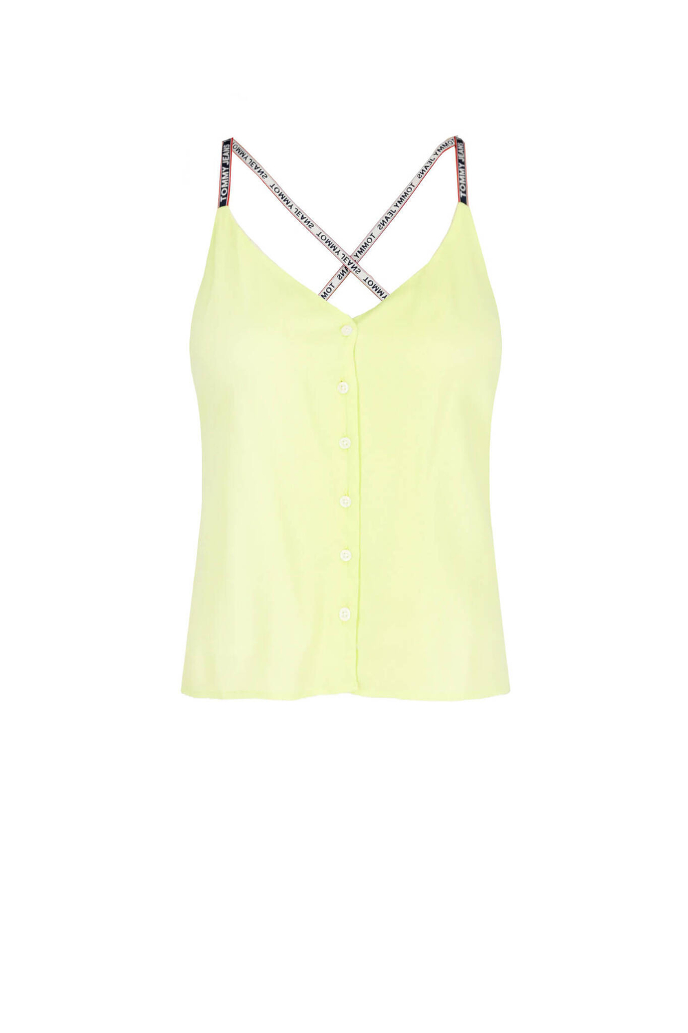 топ cami Tommy Jeans - лимонный(DW0DW09762)