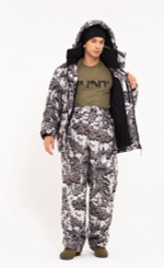 Зимний мужской костюм Onerus "Тактика -15" (Алова) Белый