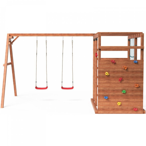 Детский игровой комплекс Р929 с качелями Можга