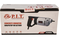 Электрический ручной вибратор для бетона P.I.T. P31035
