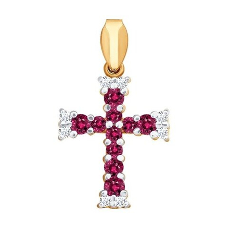 Подвеска из золота с бриллиантами