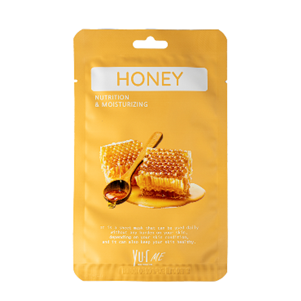 YU.R ME Тканевая маска для лица с экстрактом мёда | Yu.r Me Honey Sheet Mask