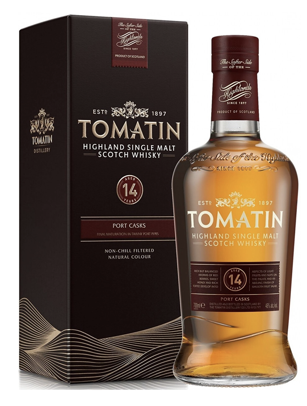 Виски Tomatin 14 Years Old, 0.7 л.