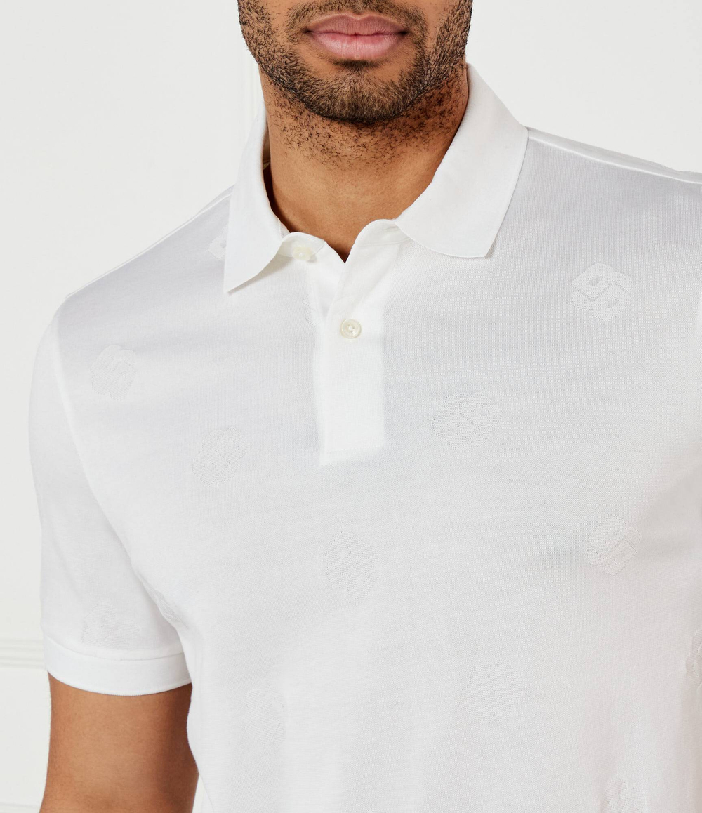 Поло C-Prout 109 BOSS BLACK - белый(50532765)