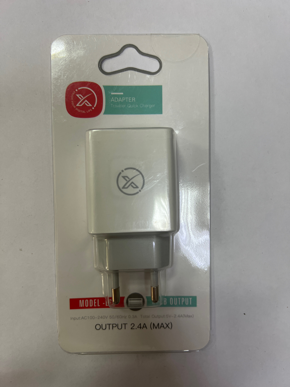 Блок питания XO L-65EU two usb white