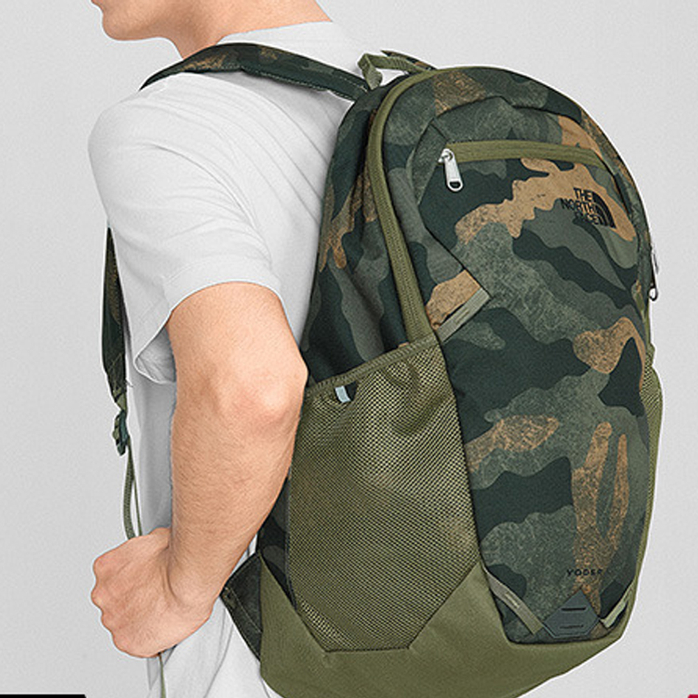 THE NORTH FACE 33L Casual Backpack Outdoor Bag Polyester Green Unisex