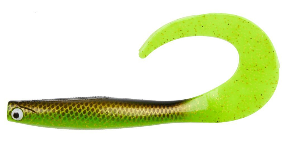 Виброхвост LJ 3D Series Kubira Fire Tail 7" (17,5 см), цвет PG45, 1 шт.