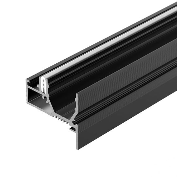 Профиль Arlight Stretch-20-Wall-D-Side-2000 Black 042947