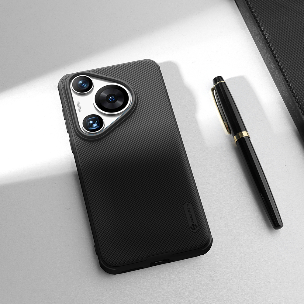 Чехол противоударный от Nillkin c поддержкой зарядки MagSafe для Huawei Pura 70 Pro и Pura 70 Pro+, серия Super Frosted Shield Pro Magnetic Case