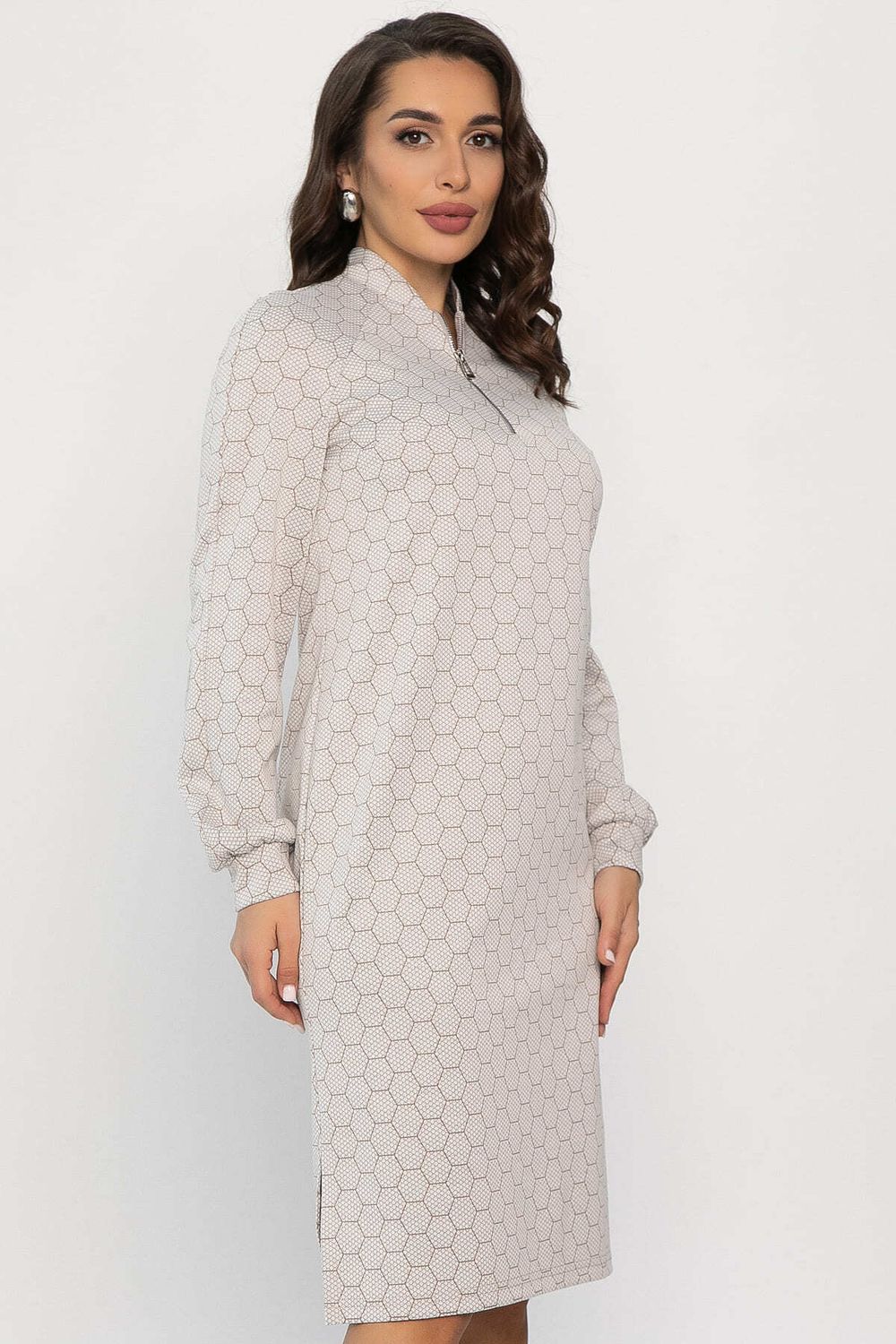 Платье Изящный образ (бежевое) П13750-19М LT Collection