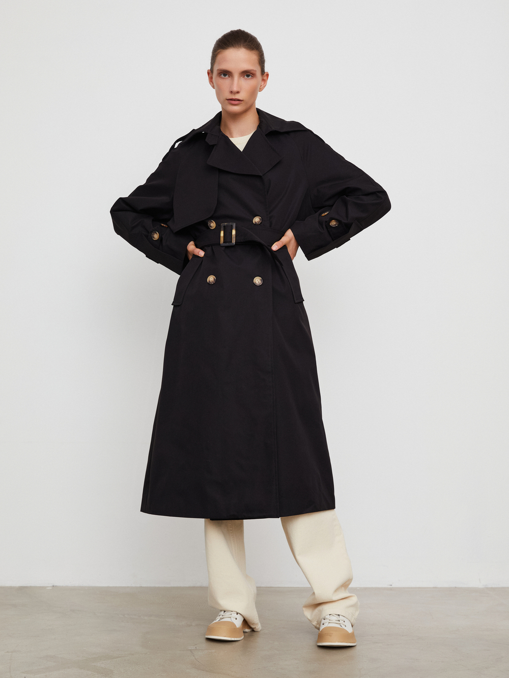 Тренч Safari Black