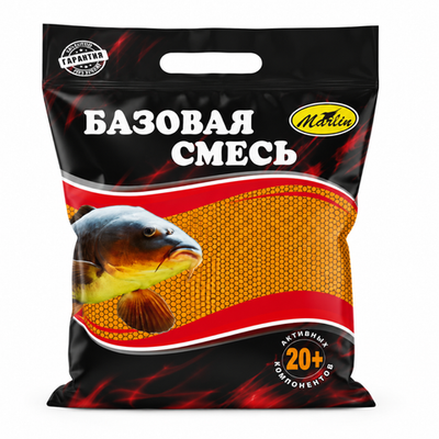Прикормка "Базовая  CПОРТ" Река Ваниль+Карамель вес 2,5 кг