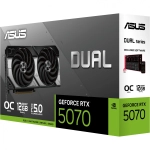 Видеокарта ASUS DUAL-RTX5070-O12G//RTX5070 HDMI*1 DP*3 12G D7
