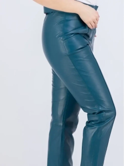 Брюки кожаные женские натуральные