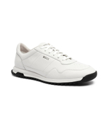 Кожаные кроссовки zayn_lowp BOSS BLACK - белый(50523276)