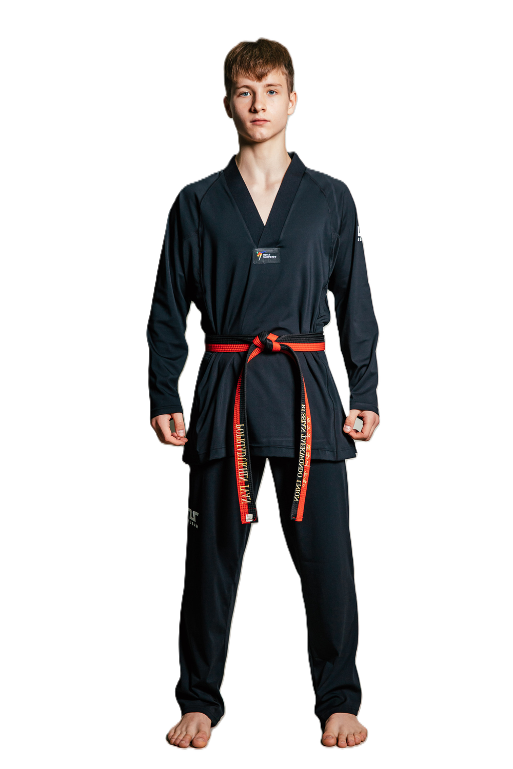 Добок WT Tusah Evo Uniform Male Dan черный