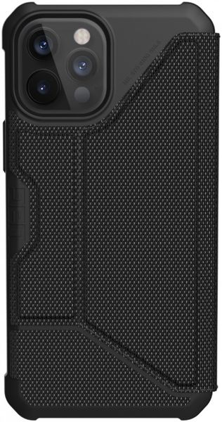 Чехол-книжка Uag Metropolis ткань Armortex для iPhone 12 Pro Max 6.7" черный (Black-Armortex) 112366113940