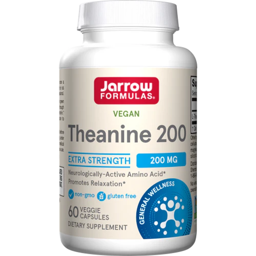 Theanine 200 мг 60 капсул Jarrow Formulas