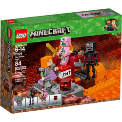 LEGO Minecraft: Бой в Подземелье 21139 — The Nether Fight — Лего Майнкрафт