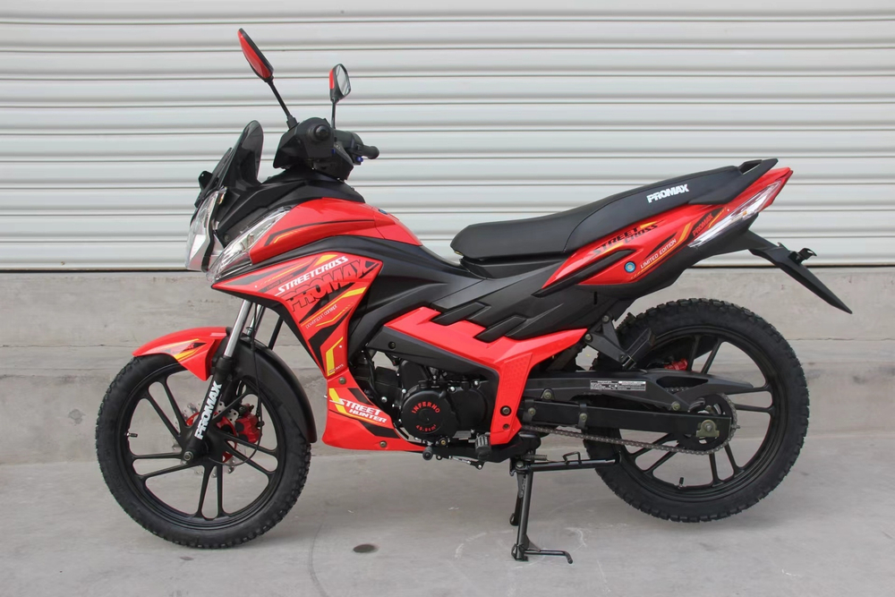 Мопед PROMAX STREET CROSS MAX 150 (49) красно-черный