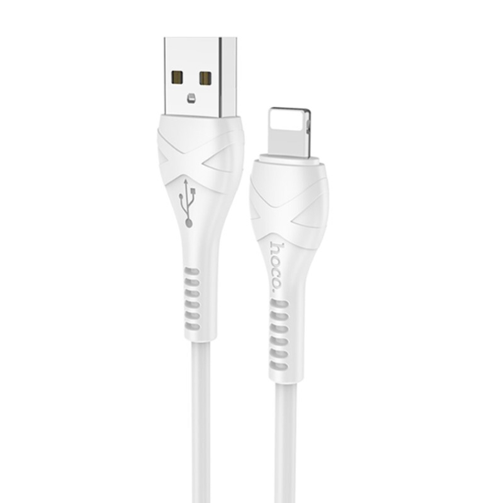 Кабель Hoco X37 Lightning 2.4А белый 1 м