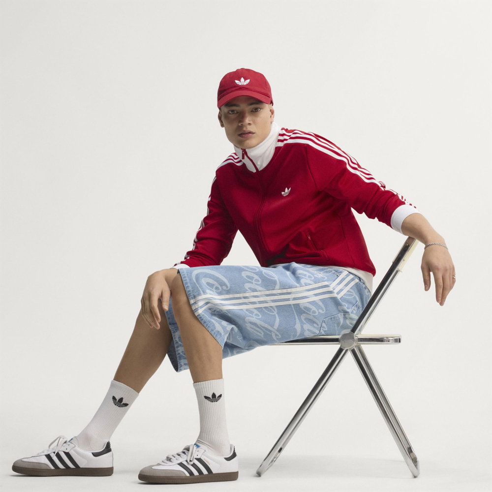 ADIDAS X COCA-COLA Джинсовые шорты, индиго