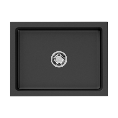 Кухонная мойка Omoikiri Mikura 61-BL Natceramic/черный