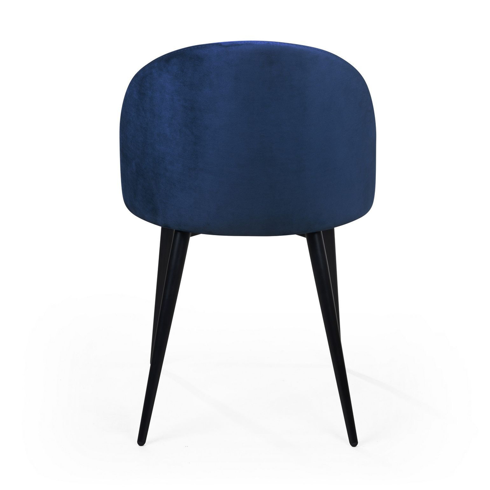 Стул Thomas, бархат синий 29
