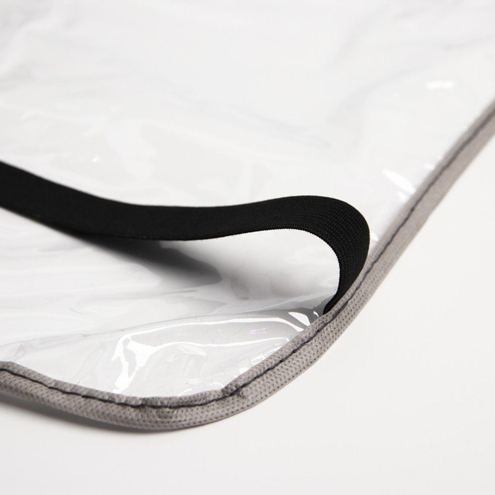 4940724 Защитная накидка на спинку сидения автомобиля, 60х40, ПВХ, карман под планшет