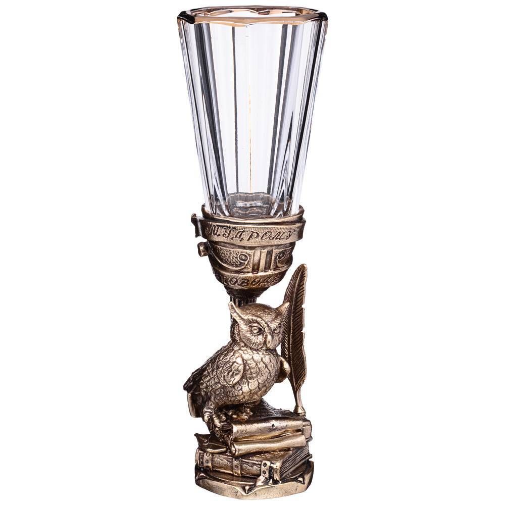 НАБОР ИЗ 2-Х ЛАФИТНИКОВ ДЛЯ ВОДКИ "МУДРОМУ РУКОВОДИТЕЛЮ" 50 МЛ