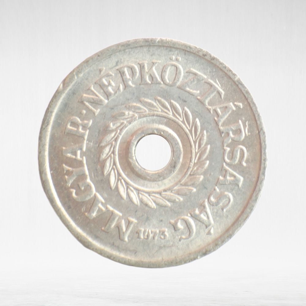 Hungary, 2 Fillér, 1973, VF