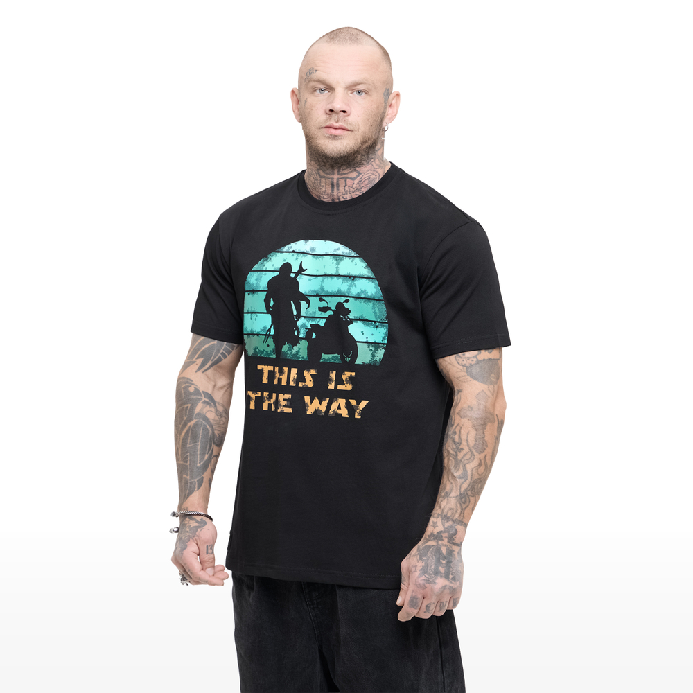 Футболка CLAN13 MANDO 1300GS, черный