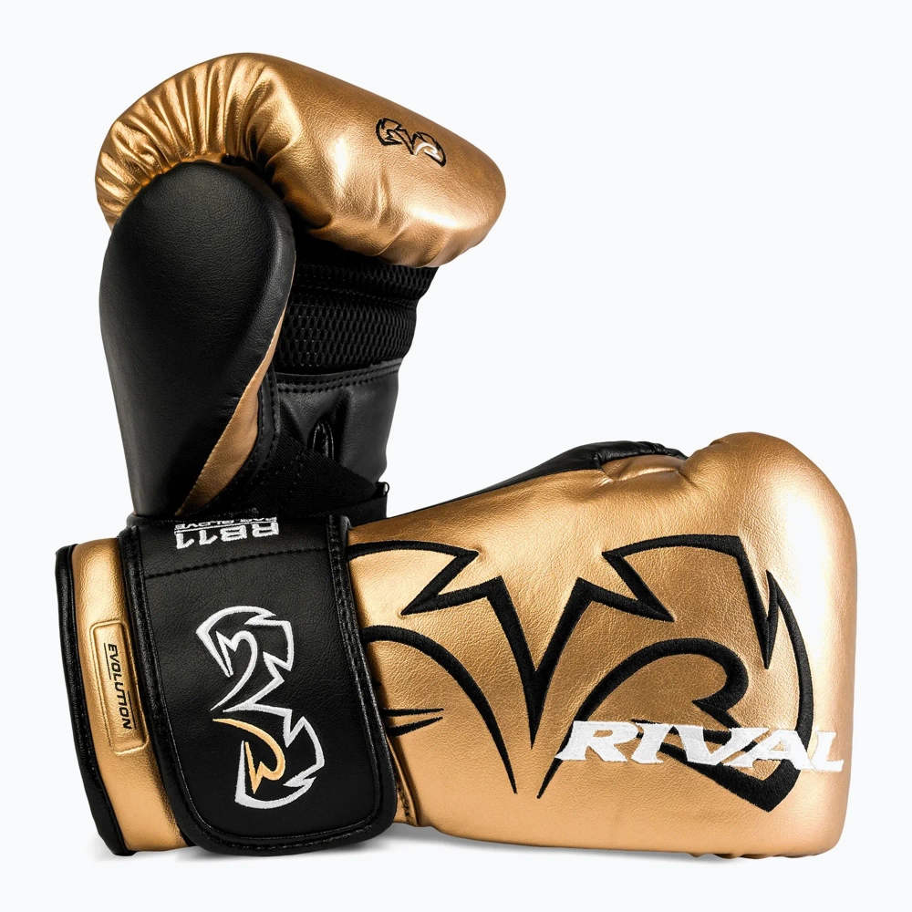 Боксёрские перчатки Rival RB11 gold