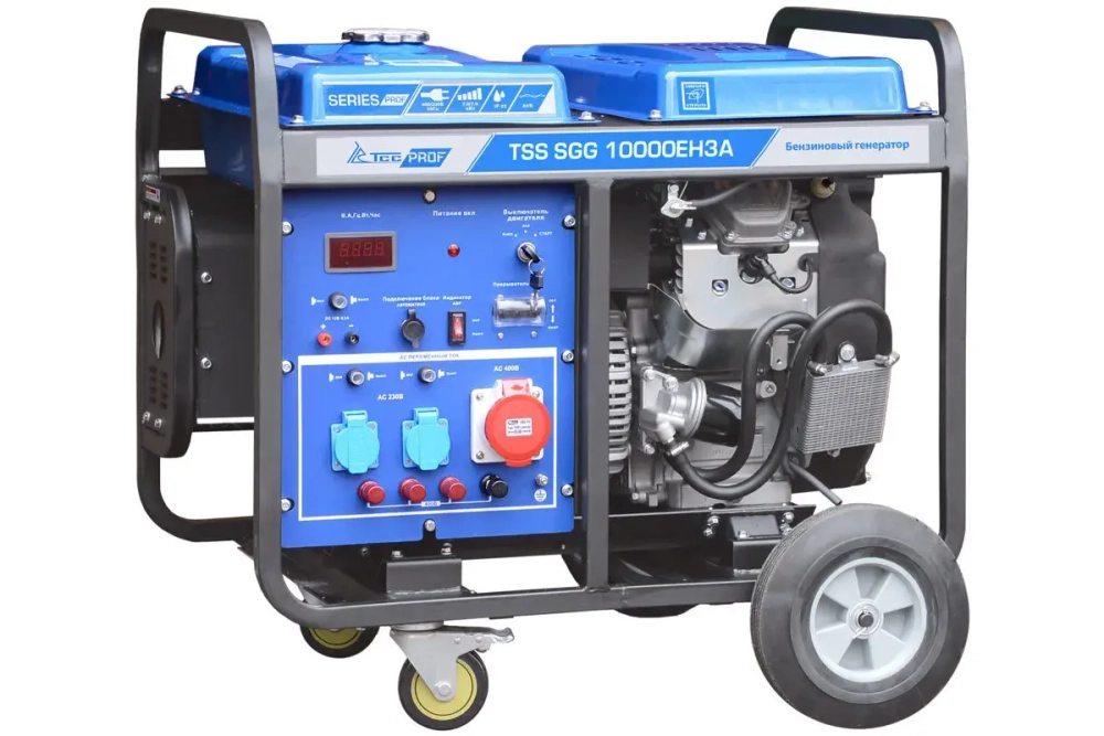 Генератор (10 кВт) TSS SGG 10000EH3A бензиновый